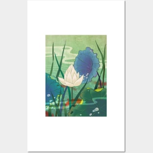 Minhwa: Misty Pond E Type Posters and Art